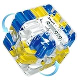 DORGKIRA Cubo De Laberinto De Bola De Rodillos, Cubo de Rubik 3D, Juguete Educativo Que Potencia la Lógica,Concentración...