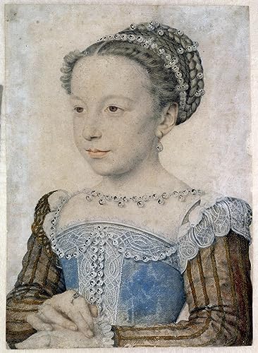 Art Portrait Reine Margot de François Clouet sur toile premium