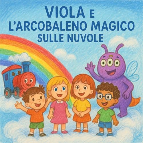 Page de couverture de Viola e l'Arcobaleno Magico sulle Nuvole