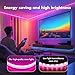 Neon Rope Lights, JIAMEI 20FT RGB LED Strip Lights, App Control, IR Remote, Music Syncing, Outdoor IP67 Waterproof, Flexible Neon Strip Lights Cuttable for Bedroom, Gaming, Party, Outdoors Decor