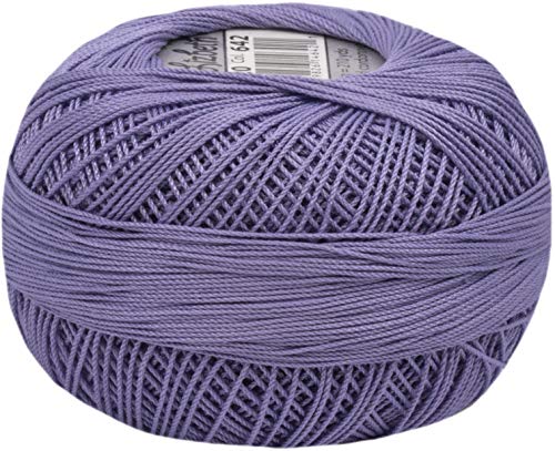 Hilo de Algodón Lizbeth Premium Lilac 122 Yardas miniatura 1