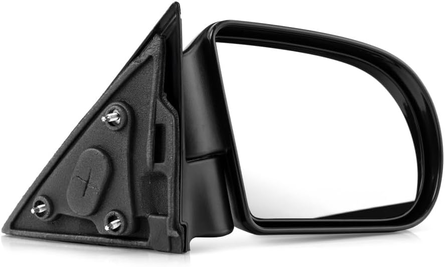 For Chevy S10 1998-2004 Door Mirror Passenger Side | Manual Below Eyeline | Textured | Standard/Extended/Crew Cab | Replacement For 15172864 | GM1321188