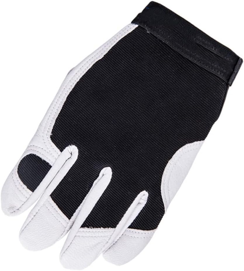 Machinist Grain Driver Safety Welding Leather Mechanical Work Glove Resistant Sports