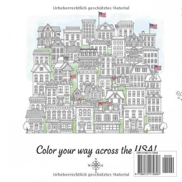 US States & Capitals: A coloring journey: A Coloring Book for All Ages (Color the World) - Image 2