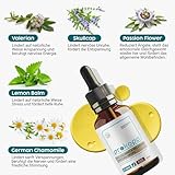 Zanipro Baldrian Beruhigung Tropfen für Hunde – Natürliche Hund Beruhigung bei Angst & Stress, Beruhigungstropfen Hund mit Baldrian & Helmkraut, Anti-Stress bei Silvester, Autofahrt & Trennung | 50 ml