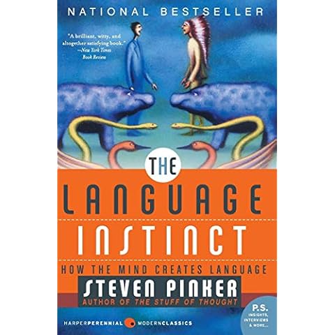 The Language Instinct: How the Mind Creates Language Cover