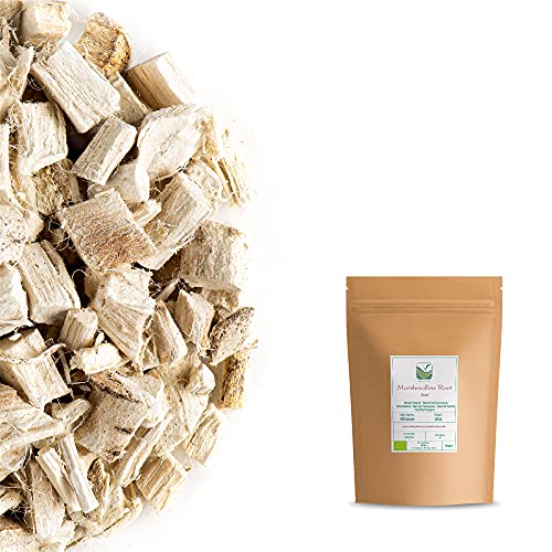 Heemst Wortel Thee Bio Kwaliteit - Gedroogde Marshmellow Wortels 100g - Afbeelding 5