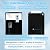 Top Loading Water Cooler Dispenser, Desktop Electric Hot and Cold Dispenser with 3 Temperature Settings, 1.1 to 5 Gallon Countertop Water Cooler Dispenser for Home Office Dorm (White & Black)