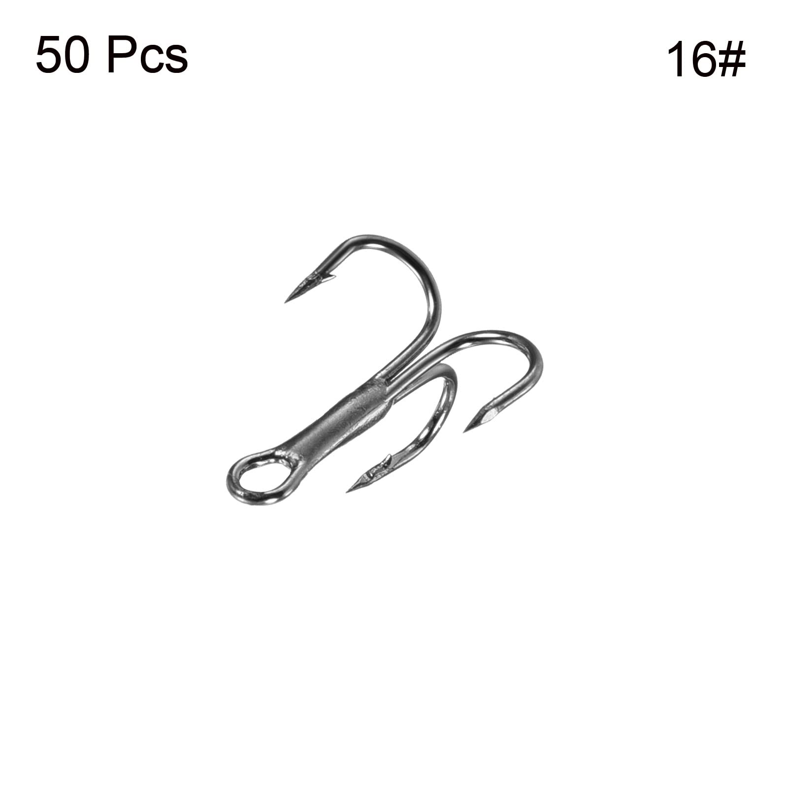 Hameçons de pêche en acier au carbone, hameçons barbelés tranchants et