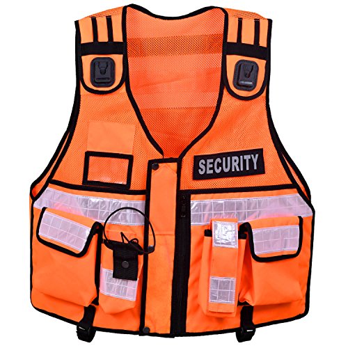 Preisvergleich Produktbild Hi Viz taktische Weste, Hundeführer CCTV, orange