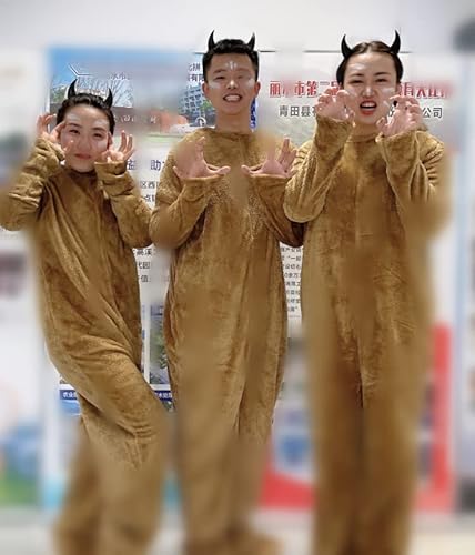 A Pair Bloody Bone Hairpin Edge Clip Skull Butterfly Dark Gothic Bat Ear Devil Horns Costume Halloween Cartoon Hair Accessories (Devil Horns) #TOP6