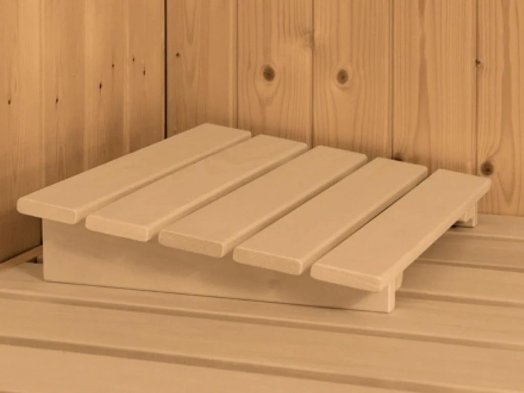 Yalda Massivholzsauna, Braun, 158x158x207 cm, Ecksauna, SPARSET Set inklusive 9 kW Bio Ofen mit externer Steuerung, Eckeinstieg, Massivholz, 0 x 0 x 0 cm