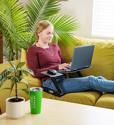 Uncaged Ergonomics WEBLS-B Workez Best Adjustable Laptop Stand For Desk thumb #7