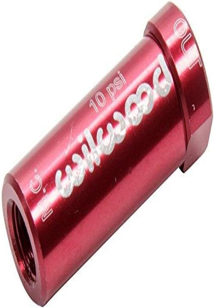 Wilwood 260-13707 10lb Residual Pressure Valve - Aluminum With 1/8-27 NPT Ports