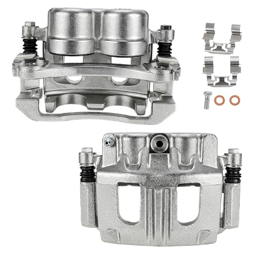 Image of SCITOO Front Left+Right Brake Calipers With Bracket 18B4758 18B4759 Compatible For Ford 2001-2011 For Mazda 2003-2009 For Mercury 2002-2005