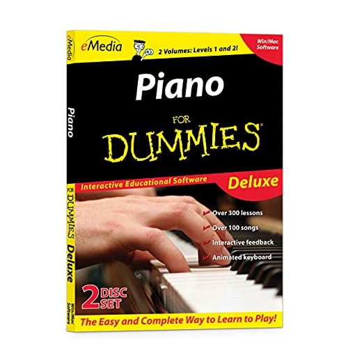 eMedia FD09105 Piano for Dummies Deluxe 2-CD ROM Set