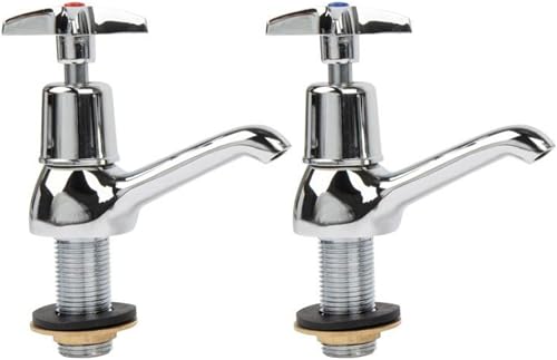 Basin Tap Hot and Cold 15mm Set (2 pcs)