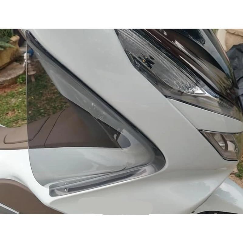 Couvercle déflecteur vent PCX 150 à finition premium noire - 4