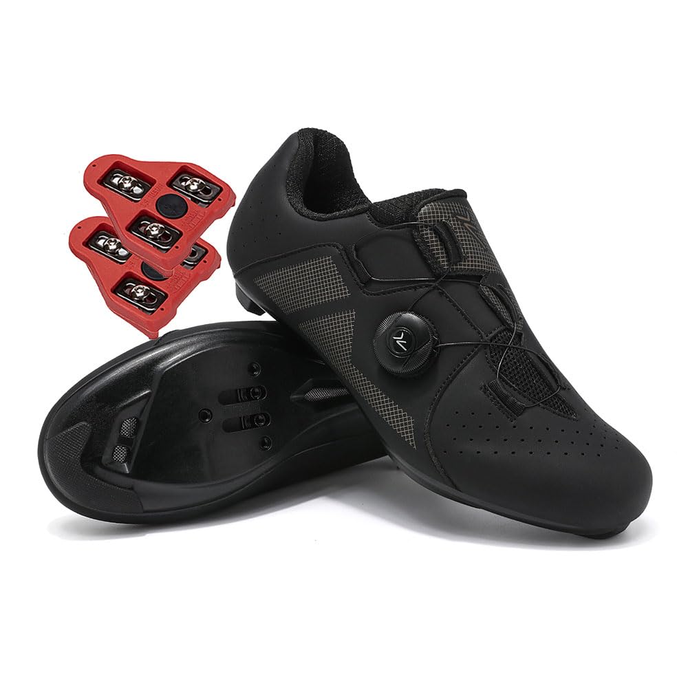Zapatillas Ciclismo Carretera Zapatillas de Ciclismo, Verano Ligeros Zapatos Bicicleta Montaña Hombre 37-48EU Unisex Montaña Calzado Bicicleta con SPD Cleats