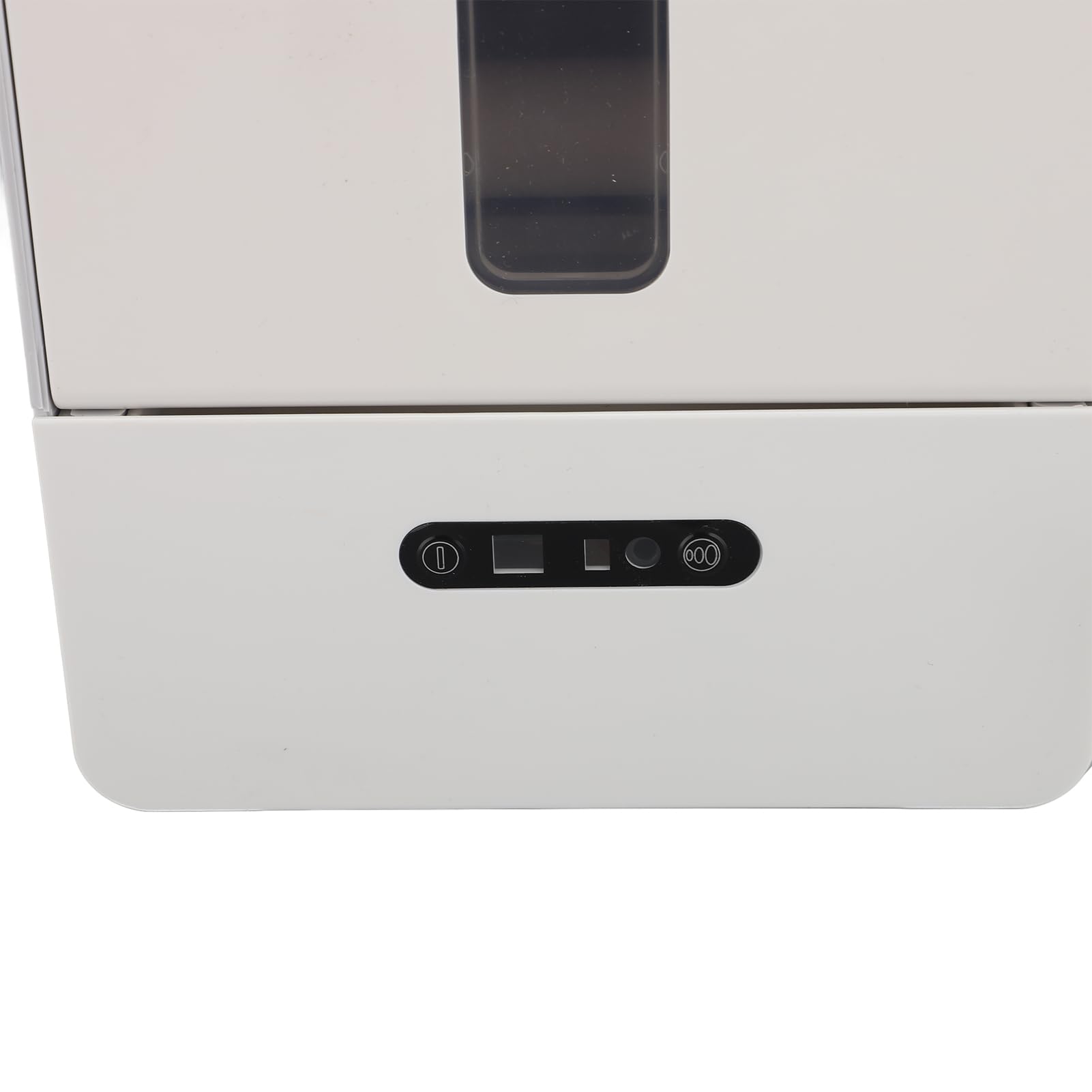 Fdit Dispenser Automatico di Asciugamani di Carta, Erogatore Touchless | Design Sigillato antiumidità, 3 Livelli, Strappo Auto, Batteria 1200 MAh