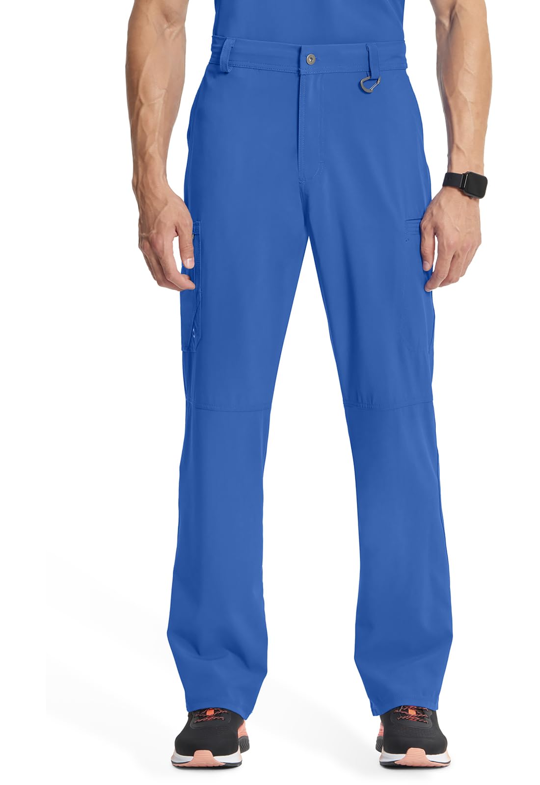 InfinityMen's Scrub Pants Modern Fit 6 Pockets Tapered Leg with Drawstring CK200A
