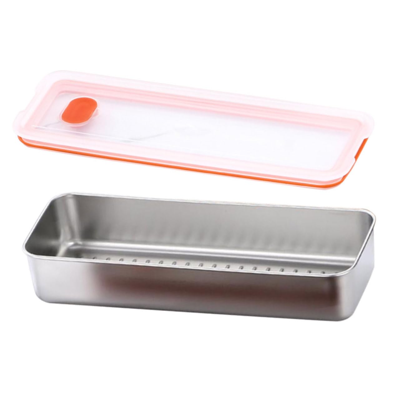 Amosfun 5 Recipientes Herméticos Para Guardar Tocino En El Frigorífico Para Queso Tocino Ternera Y Cerdo Organizador De Plástico Con Tapa.