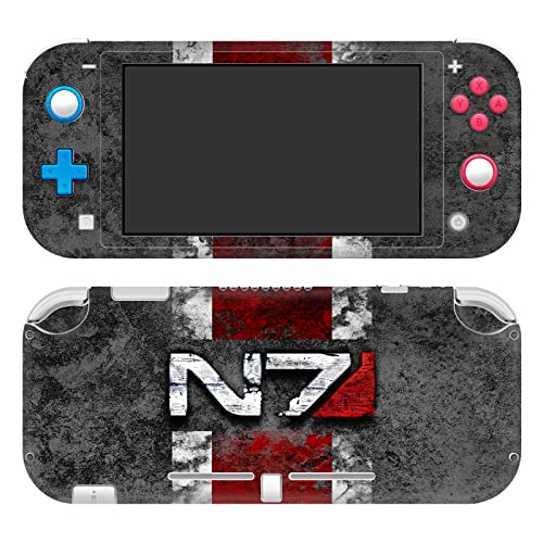 Sticker Mass Effect N7 Nintendo Switch Lite autocollant vinyle de protection jeu