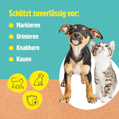 Green Hero Hunde & Katzen Stopp 500ml gegen Urinieren | Hundeschreck, Katzen Schreck Spray auch als Kratz- & Knabberschutz | Hundeabwehrspray Innen- & Außenanwendung | Mit Eukalyptus Citriodora Öl