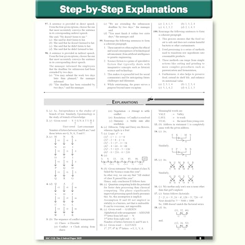 Image of PW 33 SSC CGL (Combined Graduate Level) Tier 1 Previous Year Solved Papers (2025-2018) with 5 Online Mock Tests For 2026-27 Exam | Yearwise PYQs | Fully Solved | English Edition