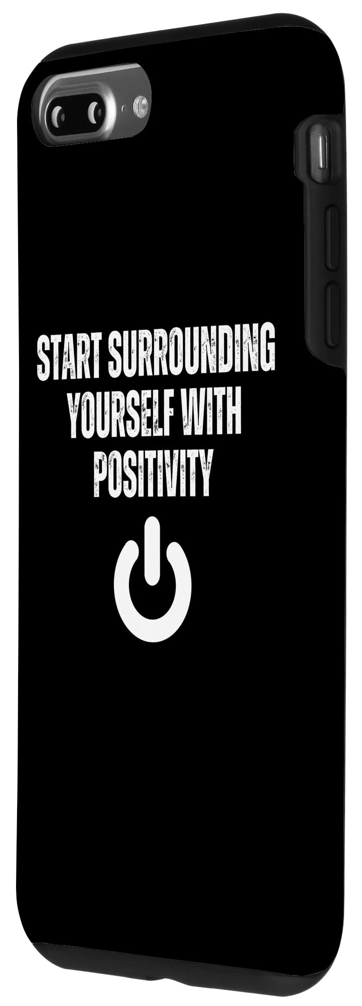 iPhone 7 Plus/8 Plus POSITIVITY Start Surrounding Yourself with It Case - Image 2