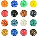 bMAKER 16 Mica Pigment Powder for Soap Making Supplies - Slime, Epoxy, DIY Soaps, Bath Bombs, Lotions, Shower Gels, Nail Polishes, Eye Shadow - a Sample Set of Beautiful Colorants