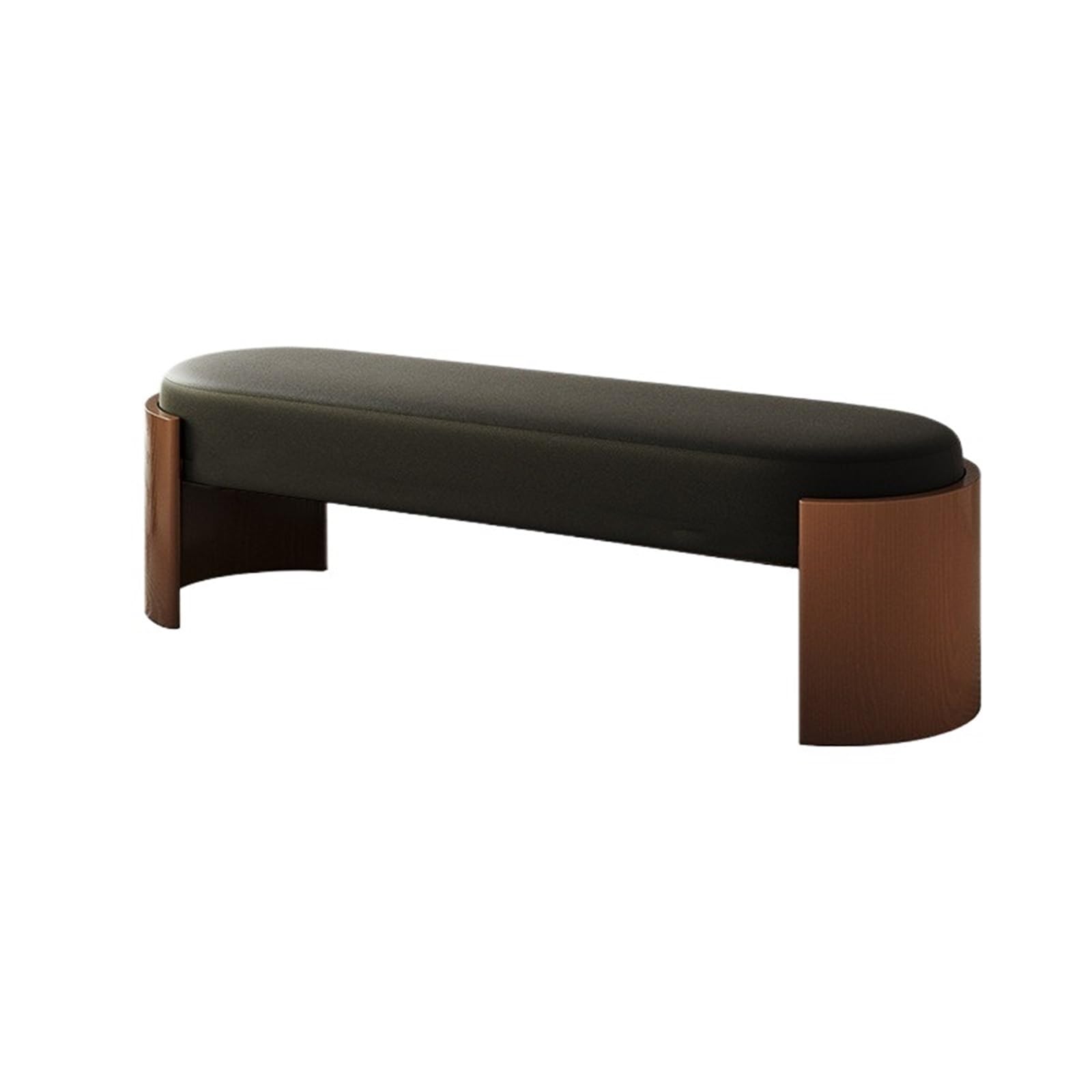 XUJUAN-0227 End of Bed Shoe Changing Stool Home Dressing Room Wooden Upholstered Sofa Bedroom Bed end(Large)