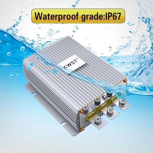 Régulateur de Tension 12V à 48V 15A Boîtier Robuste Aluminium Pro M Haute Puissance - 7