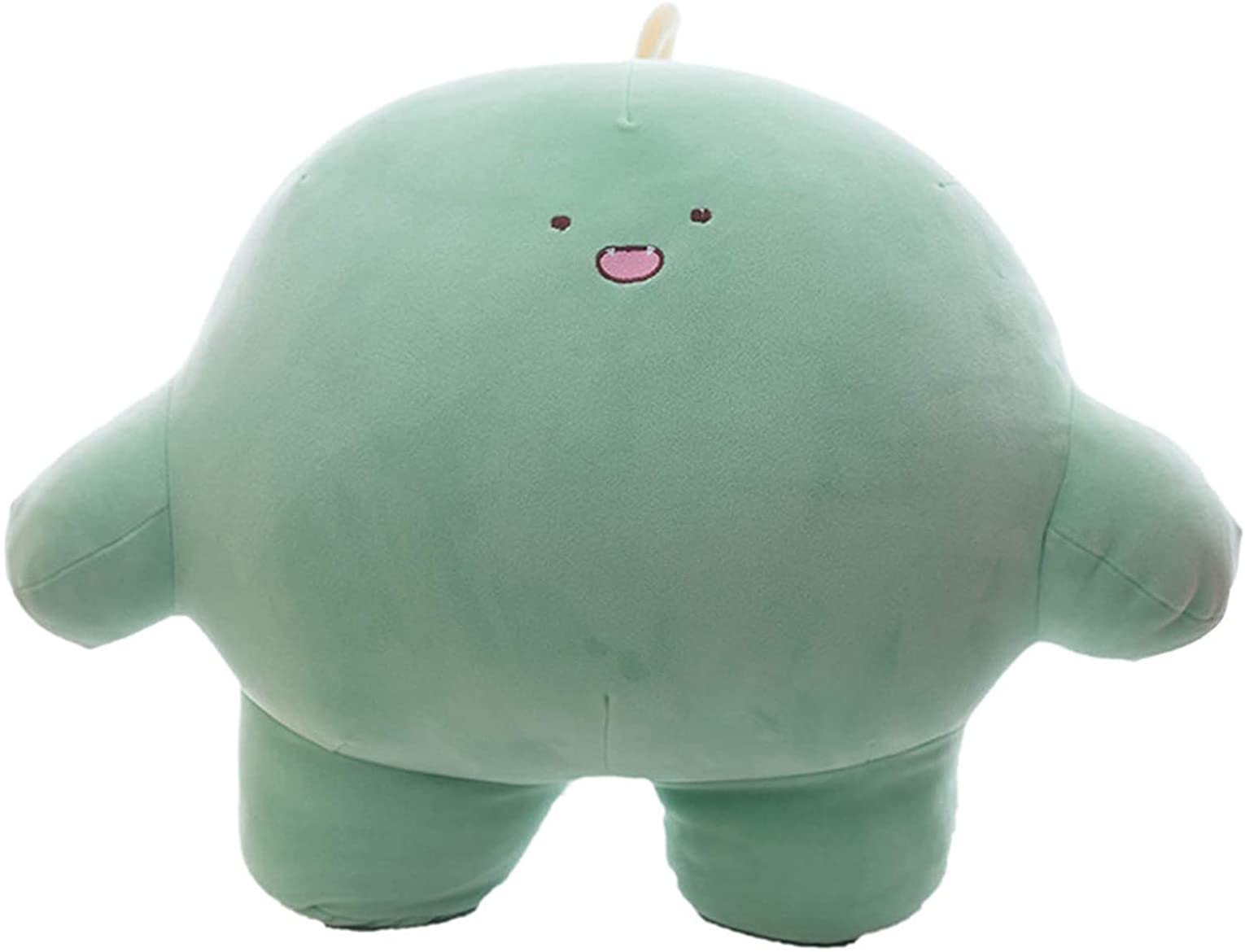 ELECDON Cute Dinosaur Plush Stuffed Animal Body Pillow Fat Cartoon Cylindrical Body Pillows for Kids, Super Soft Hugging Toy Gifts for Bedding, Kids Sleeping Nap Kawaii Pillow (9 inches)