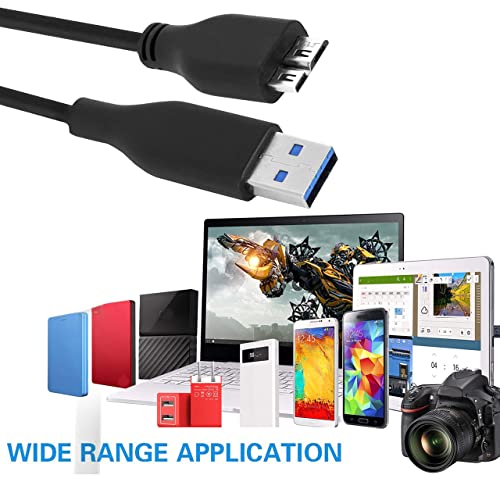 High Speed Usb 3.0 Cable A To Micro B For Portable External Hard Drives (Saitech It-014) #TOP7