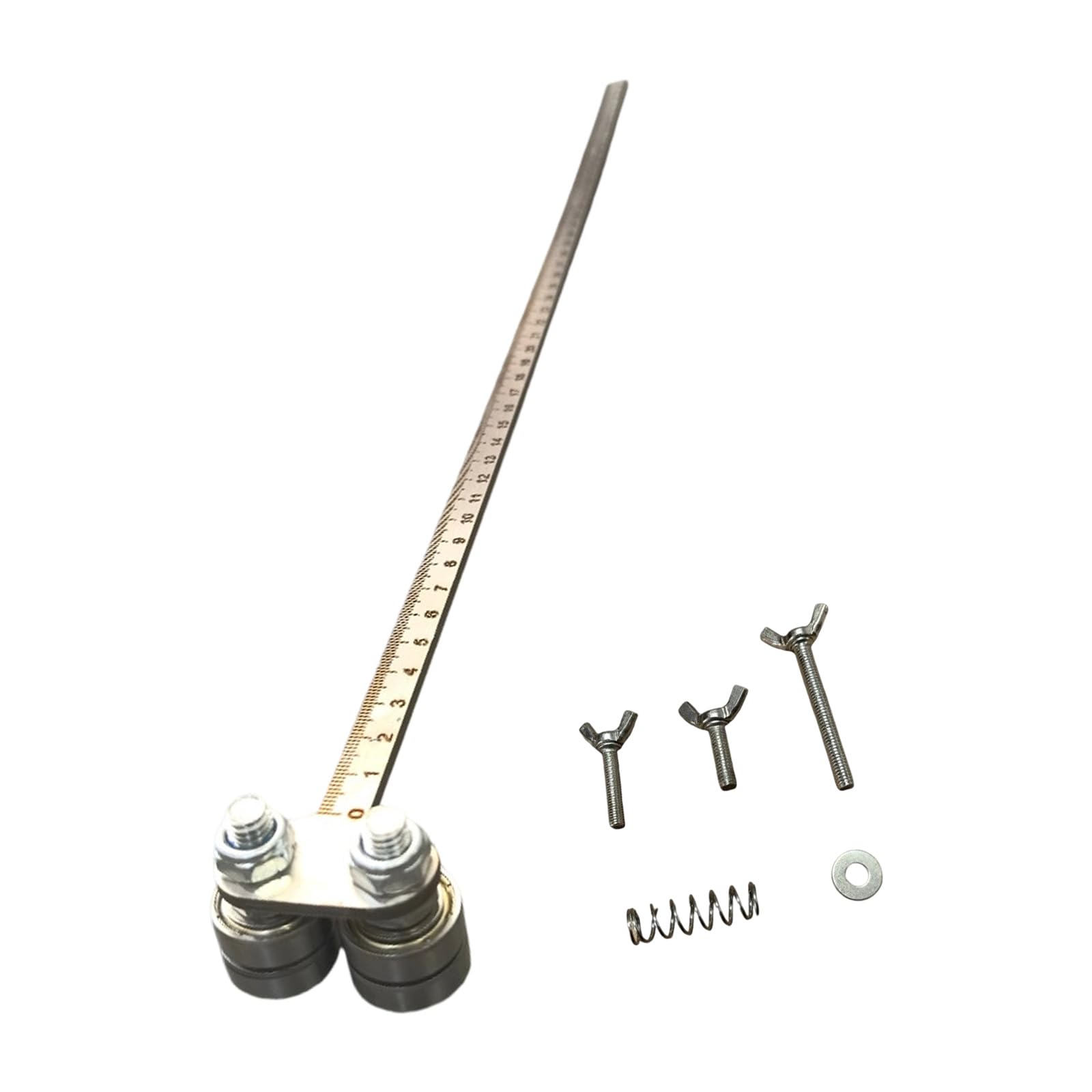 Tsophreniq Bearing Rustless Measure For Accuracy Measurement Smooth Motion In Woodworking With Integrated Cutting Guide Rustproof