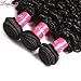 Dinoce Compatible with Longqi Beauty Peruvian Curly Hair 3 Bundles Remy Human Hair 3pcs Set 100% Unprocessed Virgin Jerry Curl Hair Bundles 300g Natural Color (8 10 12 Inches)