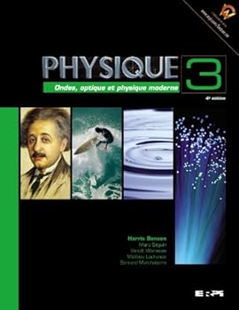 Paperback Physique 3: ondes opt. 4e benson [French] Book