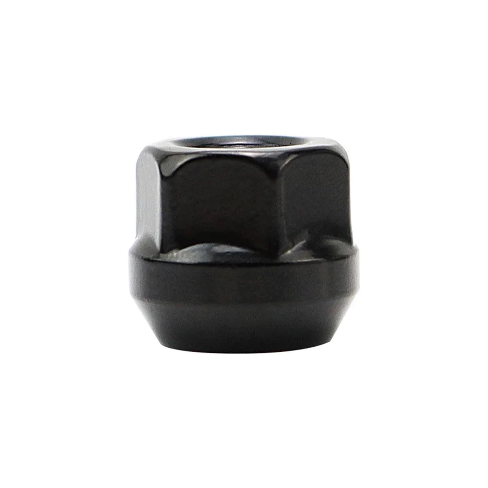 20 szt. Czarne nakrętki do kół z otwartym końcem wysokość 21mm nakrętki z końcówką 1/2-20,m14x1,5,m12x1,5,m12x1,25 klucz 19mm(1-2-20)