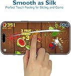 Mothca 2 Pack Matte Screen Protector for iPhone 15 [6.1 inch] + 2 Pack Camera Lens Protector, Anti-Glare & Anti-Fingerprint, matte Tempered Glass Film
