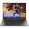 Computadora portátil Core i5 de 16 pulgadas (hasta 3.6 GHz) 16 GB de RAM, SSD de 512 GB, PC portátil Win11 Pro, MS Office 365, portátil para juegos, pantalla FHD 16:10 de 1920 x 1200, con Wi-Fi BT5.0