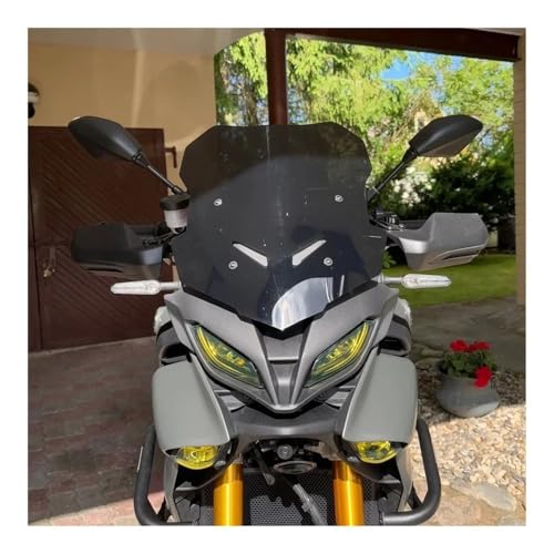 Pare-brise moto Tracer 9 idéal pour voyager confortablement en duo - 4