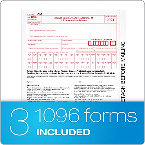 Formulaires 1099 MISC 2021 TOPS pour sécuriser vos déclarations - 5
