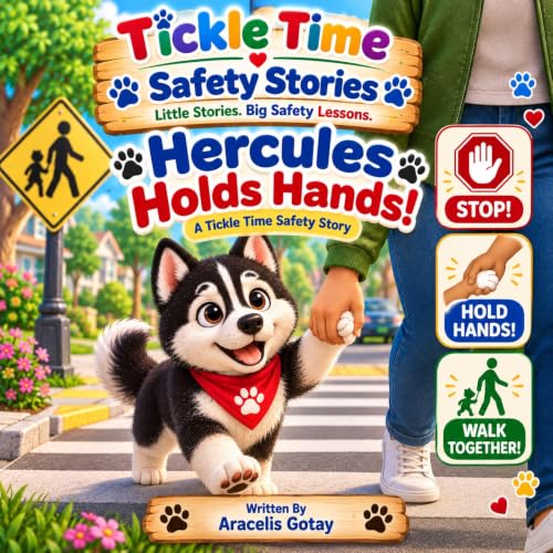 Hercules Holds Hands: A Tickle Time Safety Story (Tickle Time Safety Stories Book 4) Titelbild