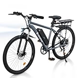 【Powerful 500W Motor & Extremely Long Range】The men electric bike for adults adopts a 500W high-speed motor, producing a top speed of up to 20MPH. The M10 e-bike is capable of achieving 39-43 miles in full electric mode and 45-55 miles in pure pedal ...