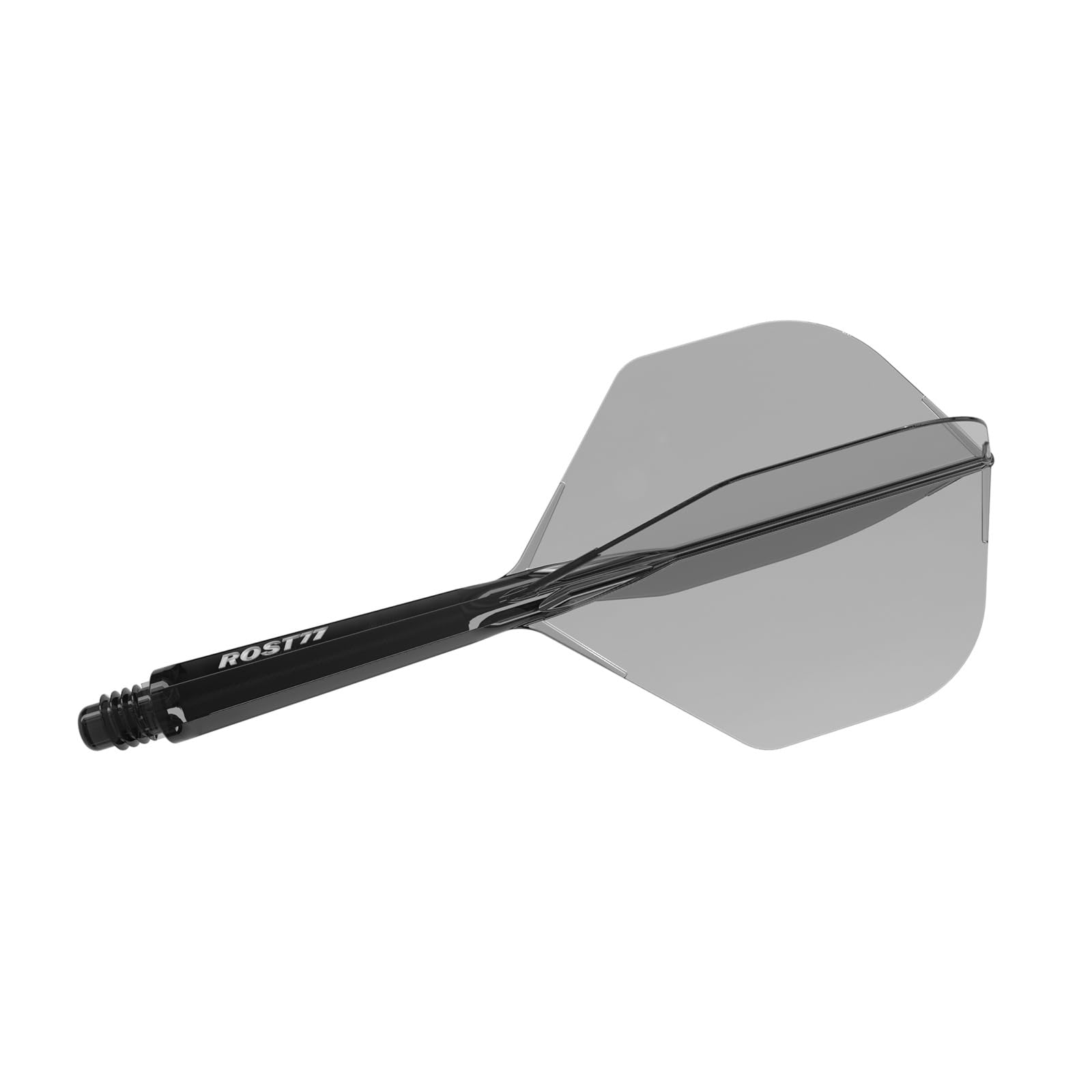 CUESOUL ROST 77 Integrated Dart Shaft and Flight,Standard, Clear color