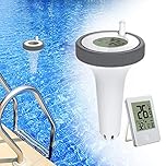 Longzhuo Digital Wireless Floating Thermometer - Electronic Pool & Spa Thermometer with Display for Outdoor & Indoor Use