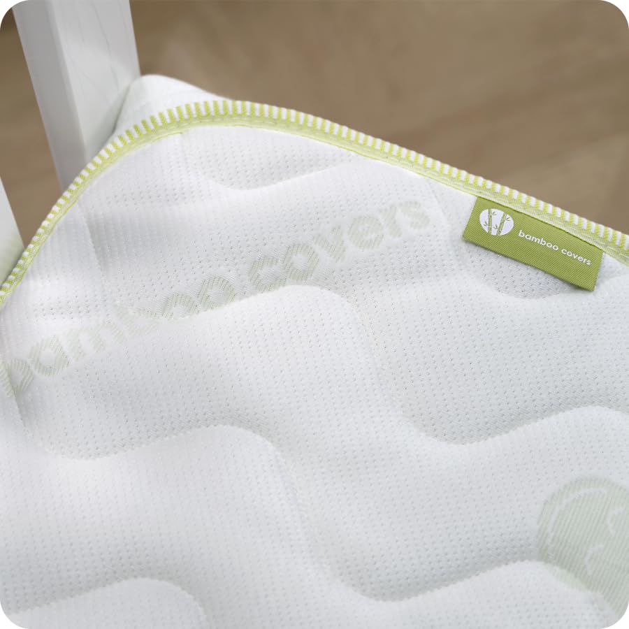 Premium Bamboo Mattress Protector for Babies & Toddlers – Waterproof, Breathable & Skin-Friendly (100x50cm (mini cot))