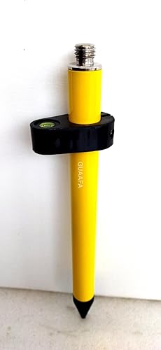 Miniatura 7 de Mini barra de vigilancia de mano  Mini postes de prisma de mano  Varilla de prisma roscado compatible con estación total GPS GNSS Instrumentos de
