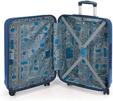 Gabol - Balance | Maletas de Viaje Grandes Rigidas de 52 x 76 x 28 cm con  Capacidad para 85 L de Color Azul : Amazon.es: Equipaje